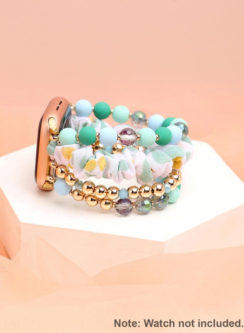 Haute Sauce Textured Acrylic Apple Watch Strap For Women | 42mm/44mm/45mm - Image 3