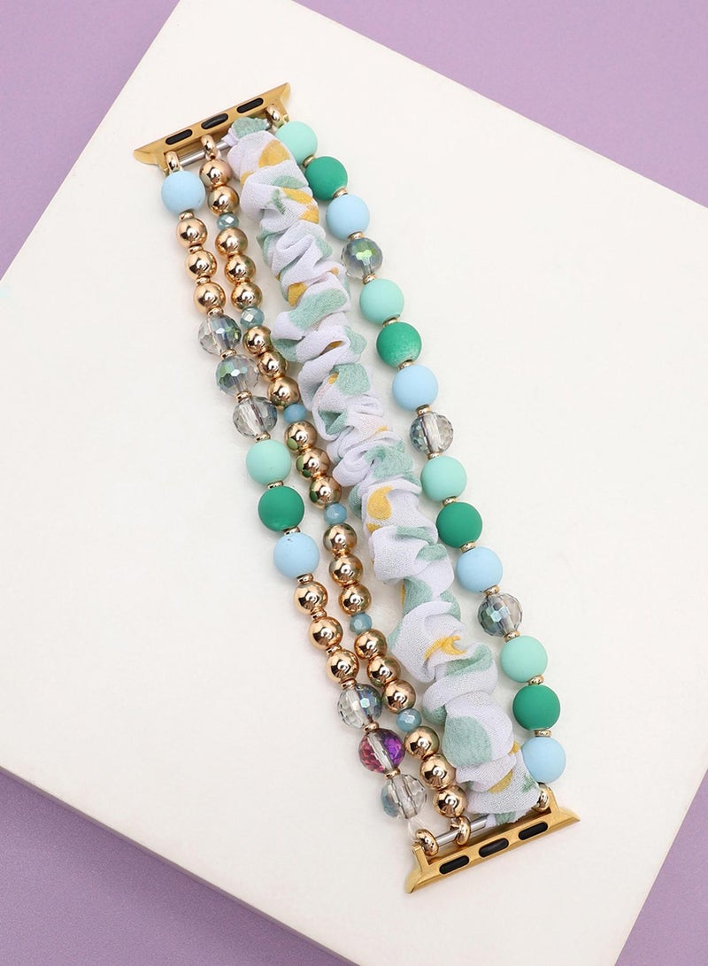 Haute Sauce Textured Acrylic Apple Watch Strap For Women | 42mm/44mm/45mm - Image 2