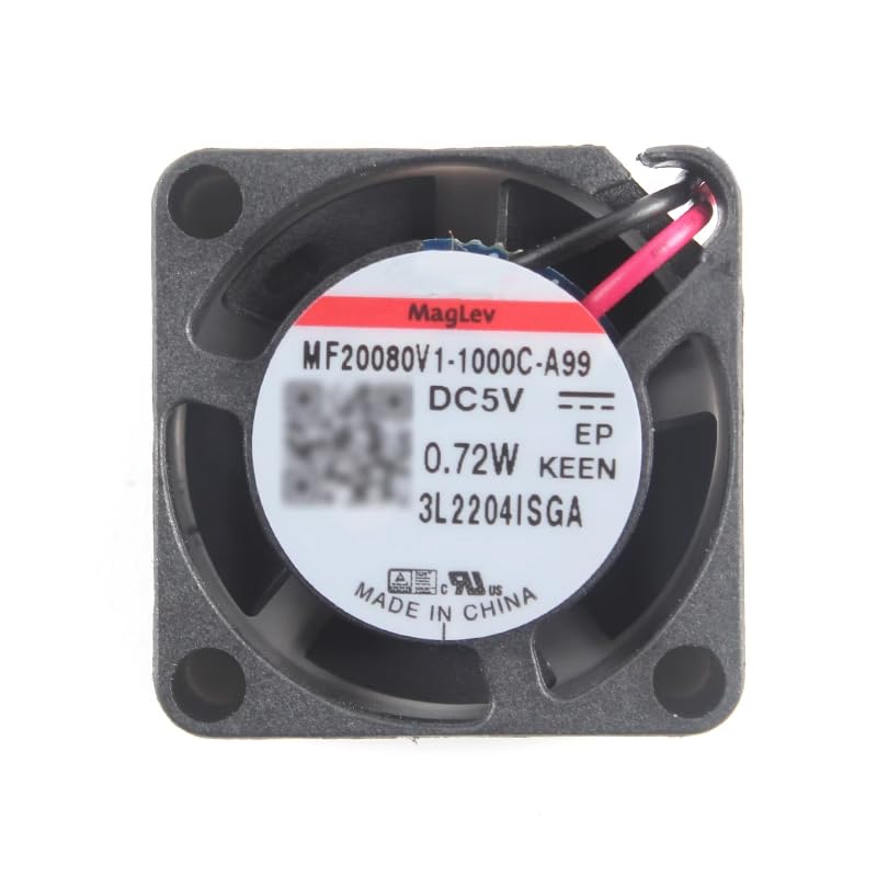 2008 2cm Axial Flow Cooling Fan DC 5V 0 72W 2 Wire MF20080V1 1000C A99 - Image 2