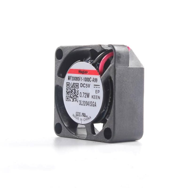 2008 2cm Axial Flow Cooling Fan DC 5V 0 72W 2 Wire MF20080V1 1000C A99 - Image 3