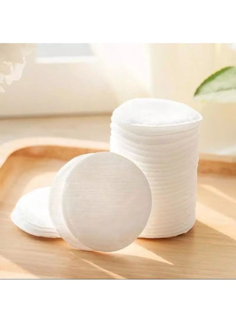 Norsina Cotton Tablets For Cosmetic Purposes 100 Round Tablets - Image 2