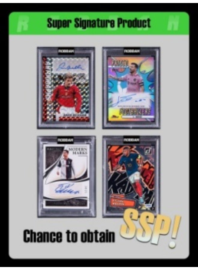 ROBBAN Collectible Signed Cards Rare Finds Perfect for Fans and Collectors SSP Soccer Football Star Autographed Sport Cards Mystery Box- - Global Certified Collectible - Image 2