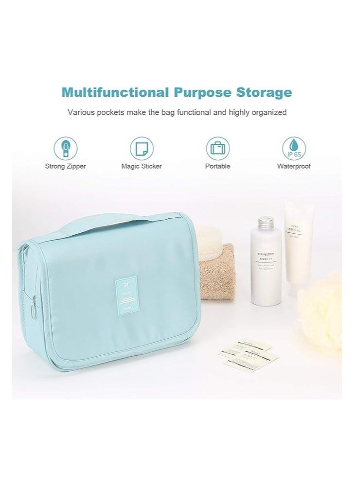 Cool Baby Style COOLBABY Hanging Toiletry Bag - Large Cosmetic Makeup Travel Organizer for Men & Women with Sturdy Hook  - Image 5