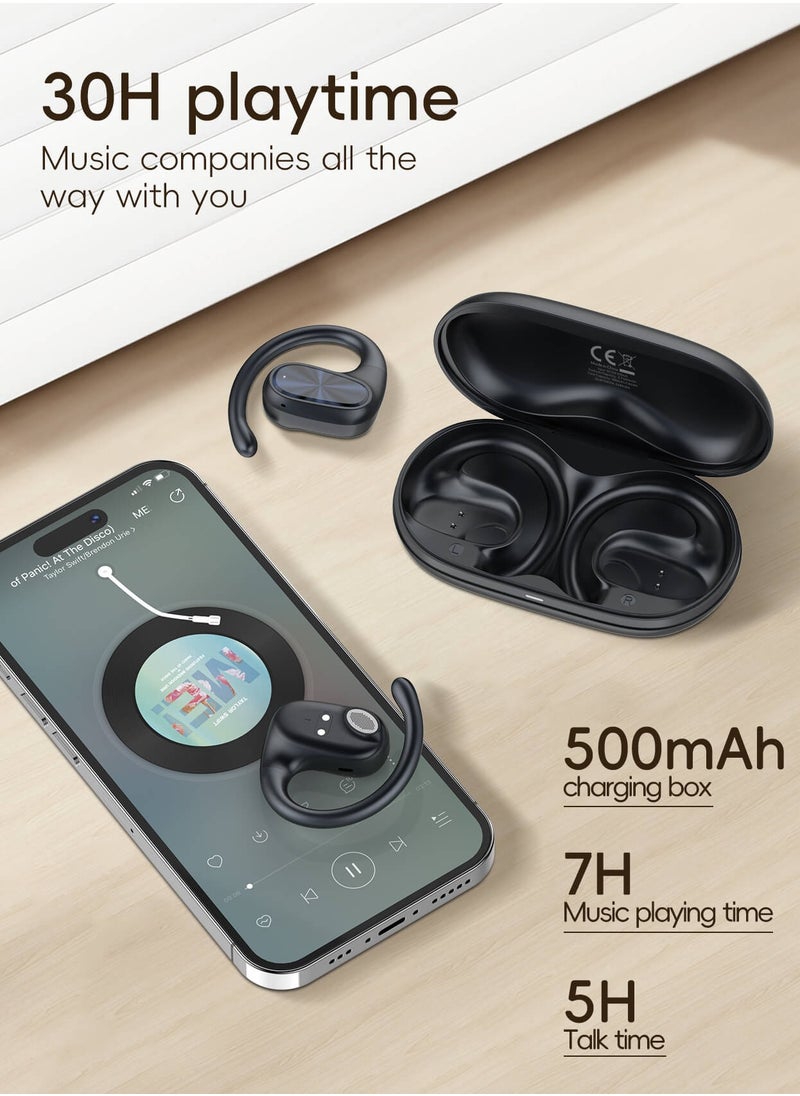 LDNIO - Wireless Stereo BT Earbuds Over-Ear Headphones - Image 1