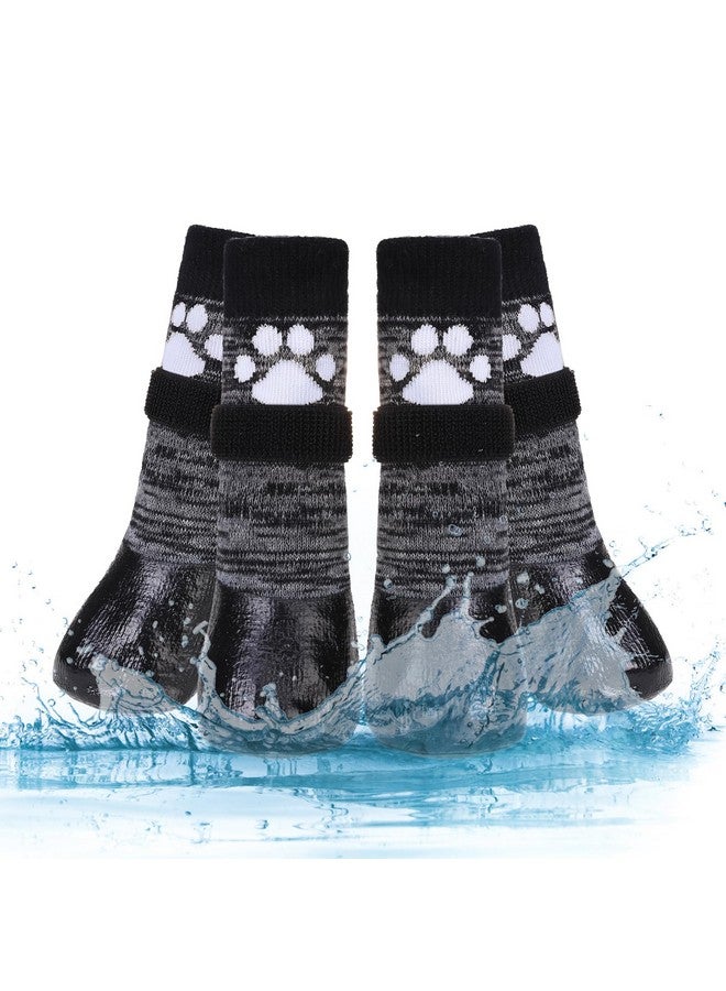 كولتيل جوارب للكلاب مضادة للانزلاق مع أحزمة للتحكم في الجر ومقاومة للماء لحماية المخالب، مقاس كبير من Kooltail - Image 1