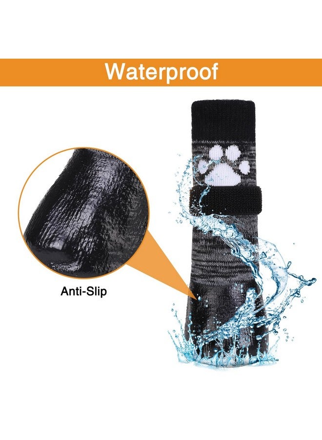 كولتيل جوارب للكلاب مضادة للانزلاق مع أحزمة للتحكم في الجر ومقاومة للماء لحماية المخالب، مقاس كبير من Kooltail - Image 3