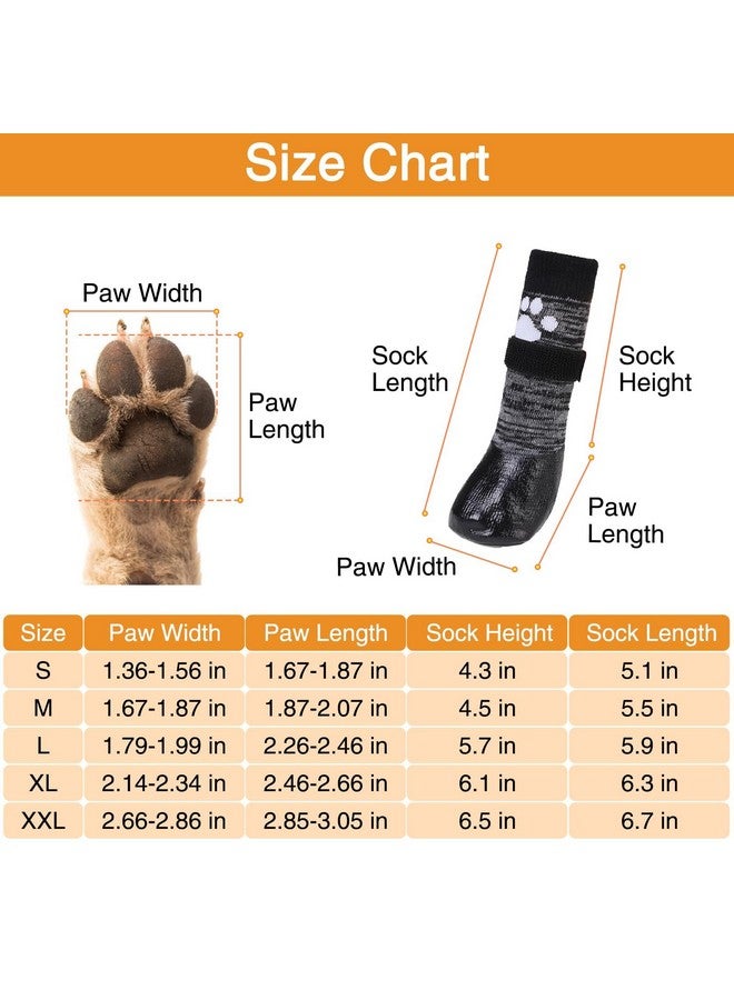 كولتيل جوارب للكلاب مضادة للانزلاق مع أحزمة للتحكم في الجر ومقاومة للماء لحماية المخالب، مقاس كبير من Kooltail - Image 2