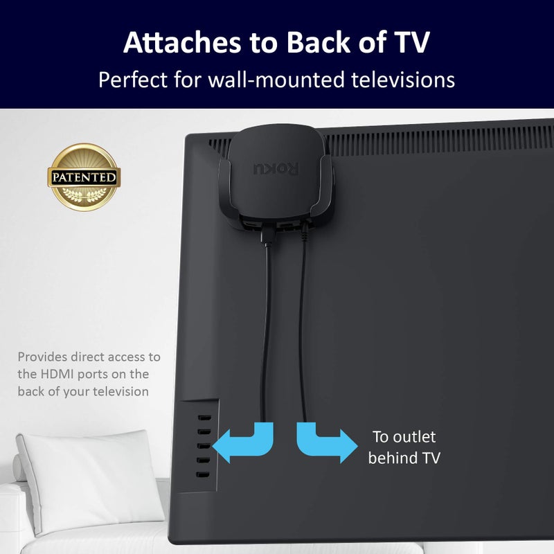 ReliaMount Holder for Roku Ultra (Compatible with All Roku Ultra Models) - Image 3