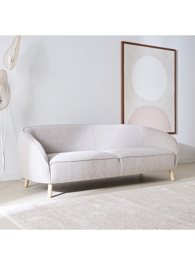 Home Box Keller 3-Seater Fabric Sofa 87 x 78 x 223 cm - Image 1