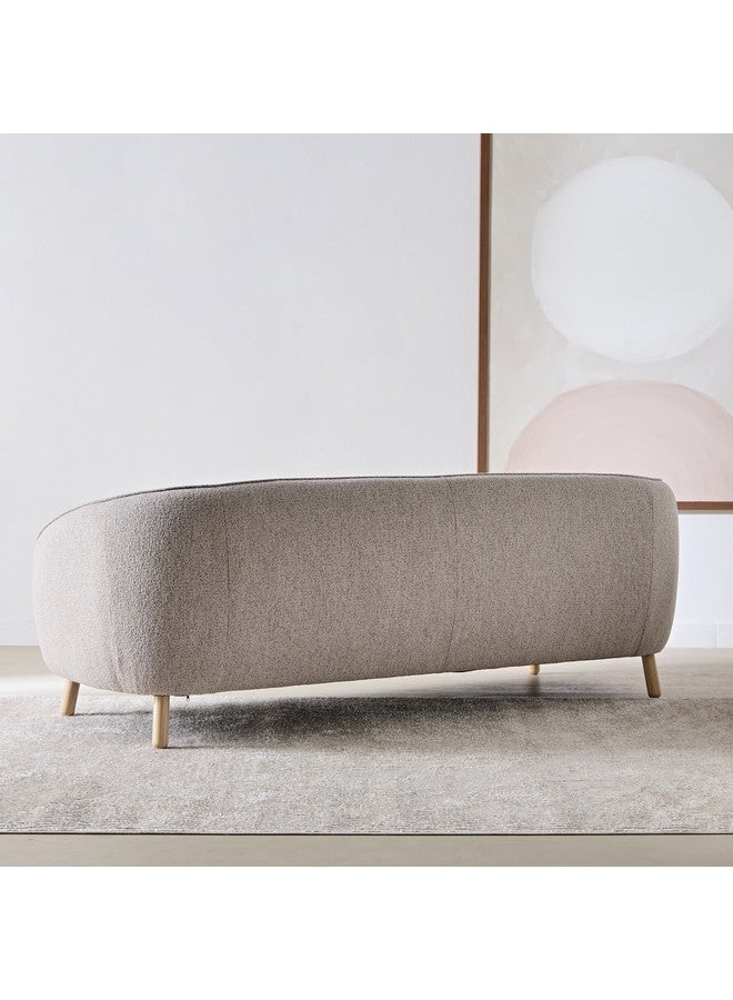 Home Box Keller 3-Seater Fabric Sofa 87 x 78 x 223 cm - Image 2