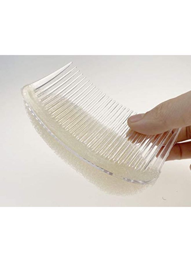 SYBL 2Pcs Beige Charming Bump It Up Vo Inserts Do Beehive Hair Styler Shaper Insert Tool Hair Comb Bouffant Padding Bun Maker Hair Styling Hair Accessories Diy Hair Beauty Tool For Women Lady Girl  - Image 4