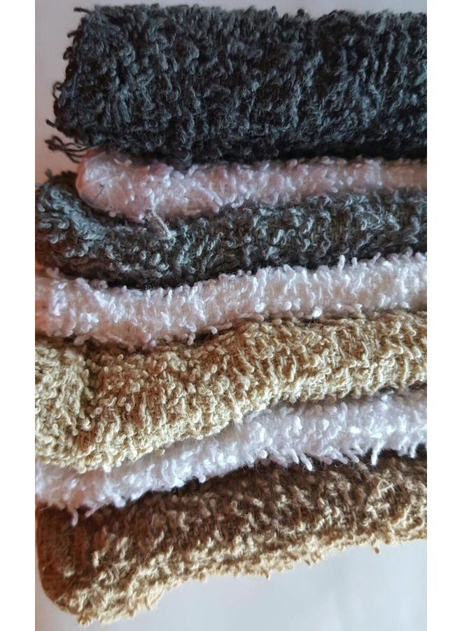 MAINSTAYS 18 Pack Assorted Cotton Terry Thin Washcloths Rags (BWWGB) - Image 2