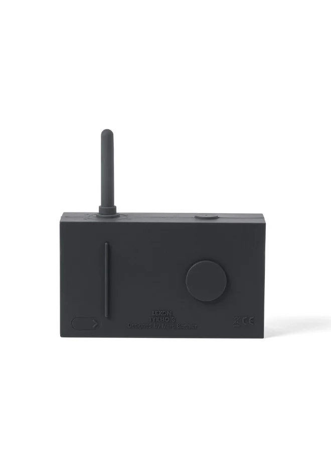 LEXON DARK GREY Tykho 3 Fm Radio Bluetooth Splash Proof Speaker  | Best Price UAE