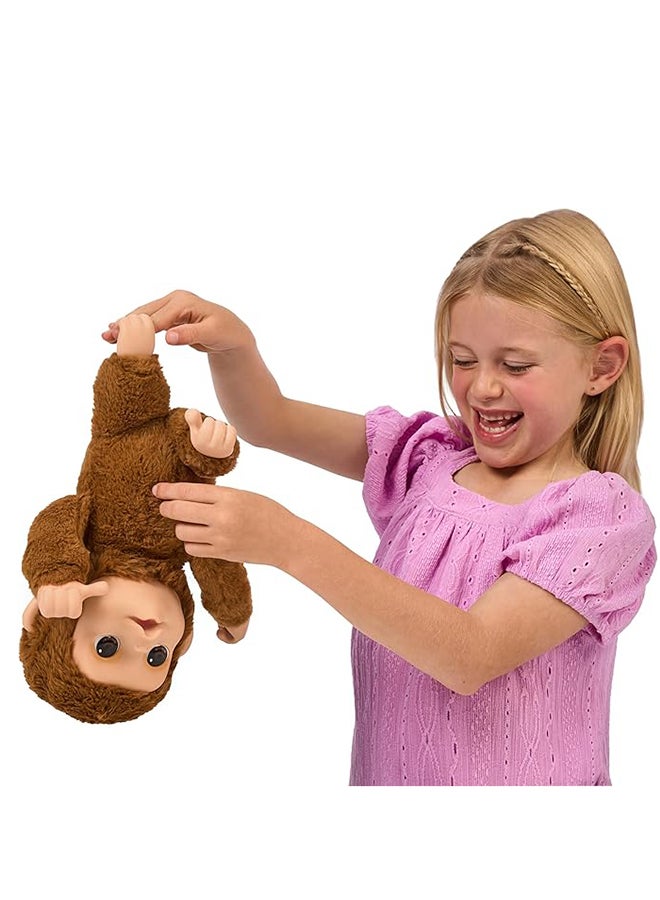 Moose Toys Little Live Pets My Baby Monkey - Mango Plush - Image 5