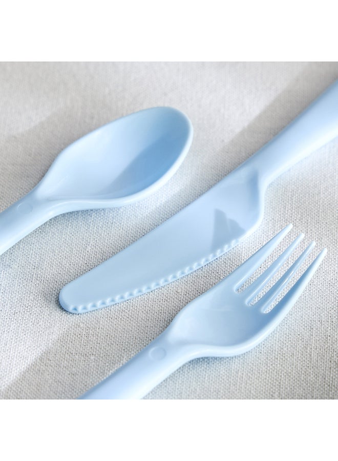 Home Box Ela 18-Piece Knife with Fork and Spoon Set 16.3 x 3.3 cm - Image 3