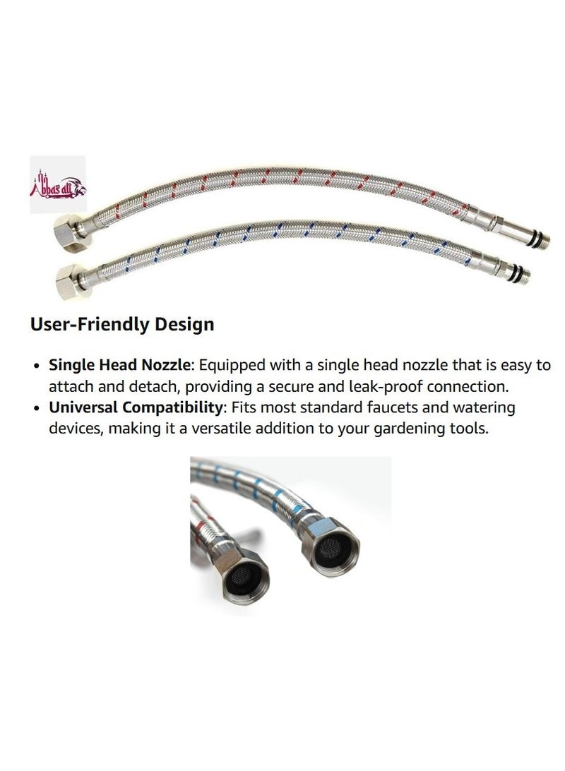 ABBASALI Electrical Flexible Connecting Hose Pipe for Wash Basin Sink Mixer - Image 2