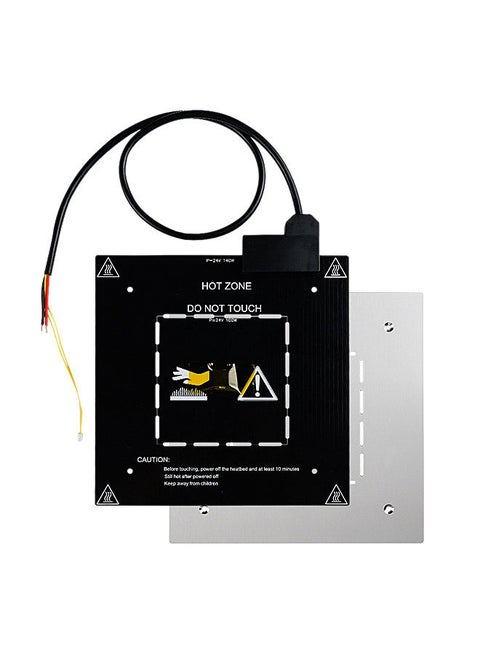 Heated Bed 3D Printer Replacement Compatible with Ender 3S1/Ender 3/ Ender 3 Pro/Ender 3 V2/Ender 3 V2 Neo 235x235mm Zonal Heating Switch 24V 140W / 24V 100W for Creality Ender 3 Series