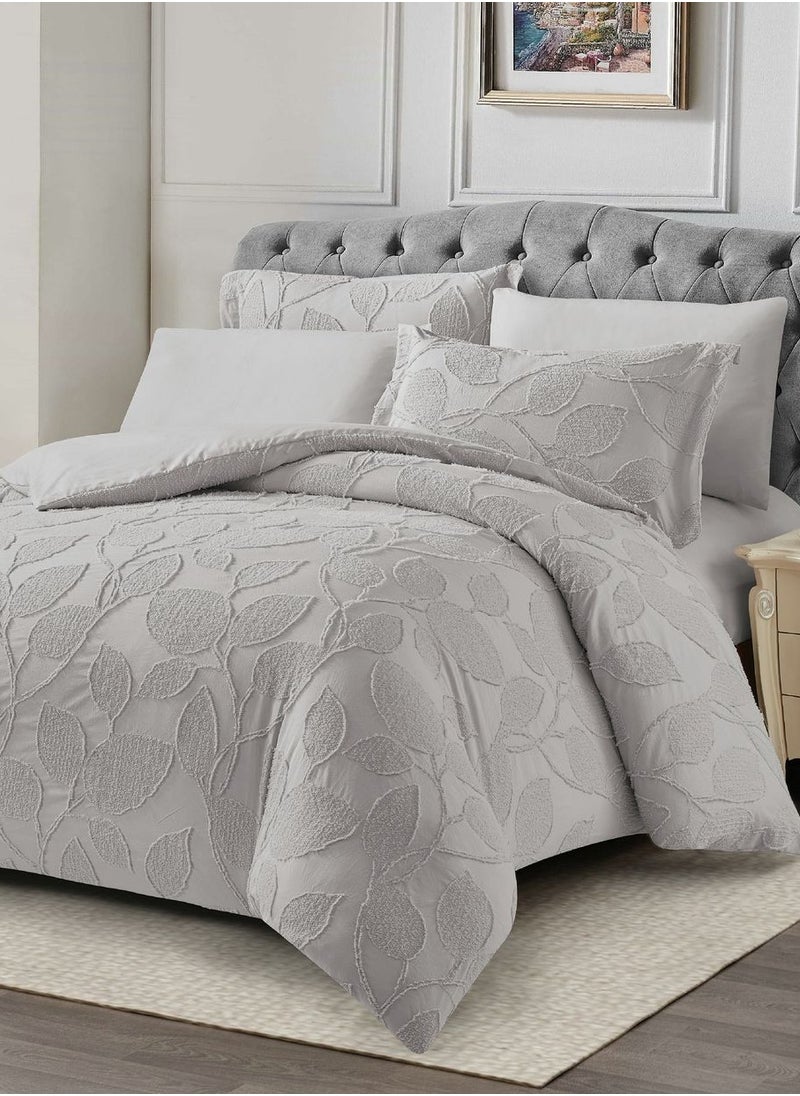 Generic DUOMA HOME 3D cut-out comforter 6-pcs set with 1comforter(220×240) 1 fit sheet 4 pillow cases, ALL season soft quilt king size  - Image 1