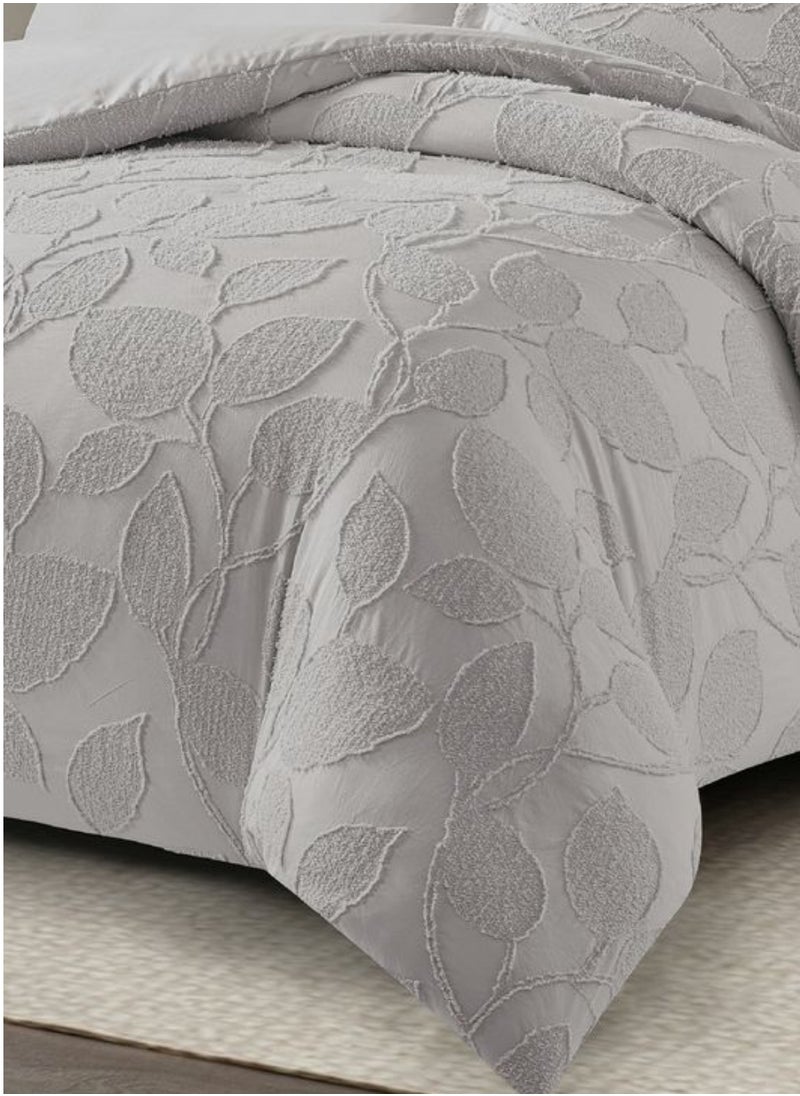 Generic DUOMA HOME 3D cut-out comforter 6-pcs set with 1comforter(220×240) 1 fit sheet 4 pillow cases, ALL season soft quilt king size  - Image 2