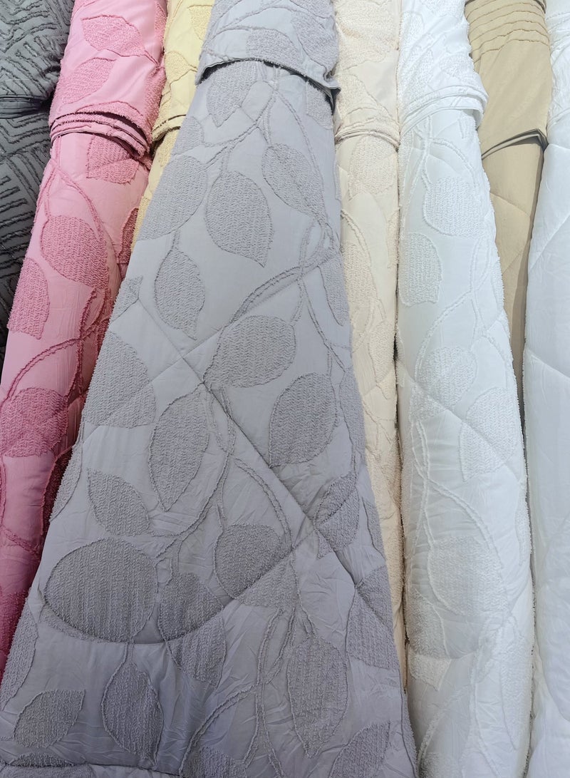 Duoduo home طقم لحاف مريح مقصوص بتقنية 3D مكون من 6 قطع مع 1 لحاف (220×240) 1 ملاءة مشدودة 4 أغطية وسائد، لحاف ناعم لجميع الفصول بحجم كينغ - Image 3