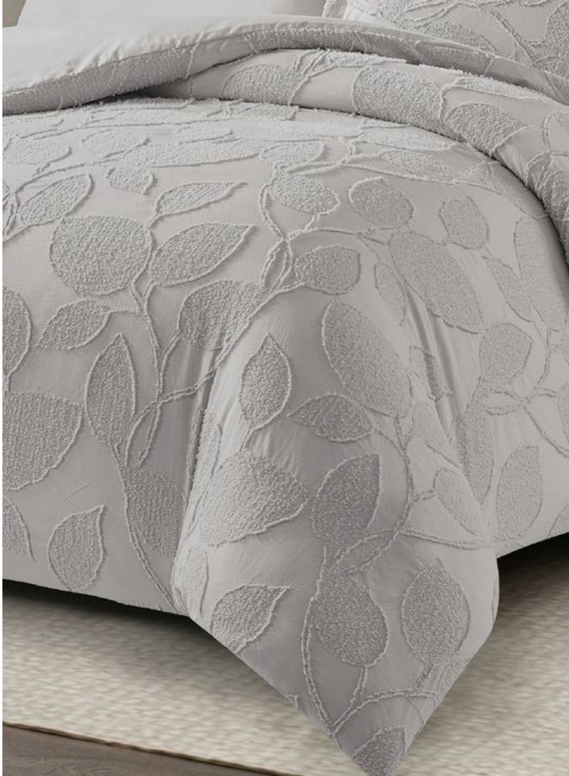 Duoduo home طقم لحاف مريح مقصوص بتقنية 3D مكون من 6 قطع مع 1 لحاف (220×240) 1 ملاءة مشدودة 4 أغطية وسائد، لحاف ناعم لجميع الفصول بحجم كينغ - Image 2