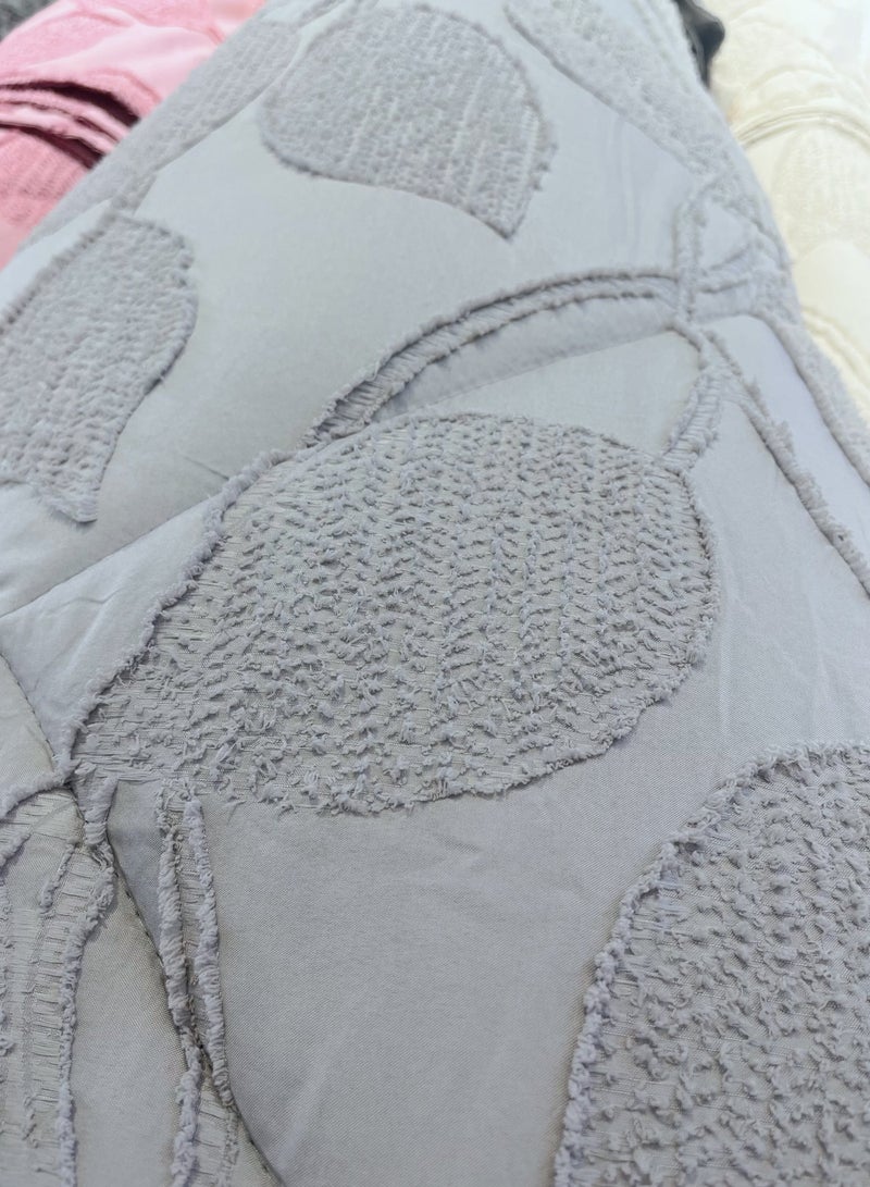 Duoduo home طقم لحاف مريح مقصوص بتقنية 3D مكون من 6 قطع مع 1 لحاف (220×240) 1 ملاءة مشدودة 4 أغطية وسائد، لحاف ناعم لجميع الفصول بحجم كينغ - Image 4