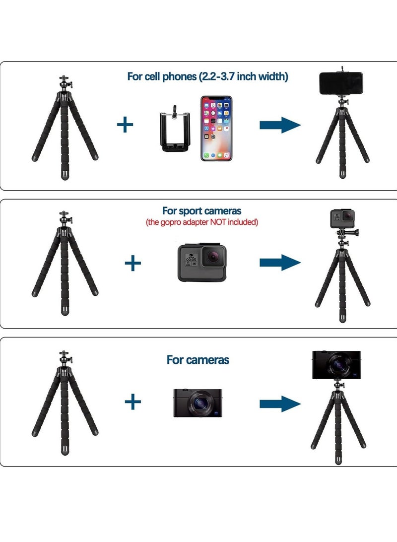 "All-in-One Photography Kit – Wireless Remote Camera, Telescopic Tripod, and Selfie Stick Phone Holder" - Image 3