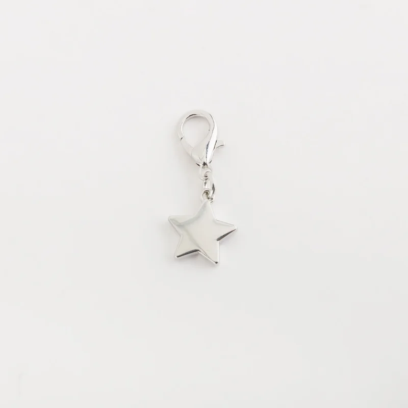 كاربيزا Women's Keyring Letter Charms Silver