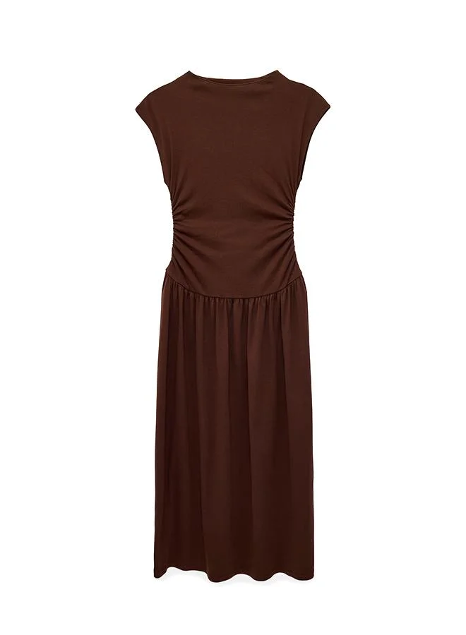 Koton  Drop Waist Midi Dress for Women | Best Price UAE