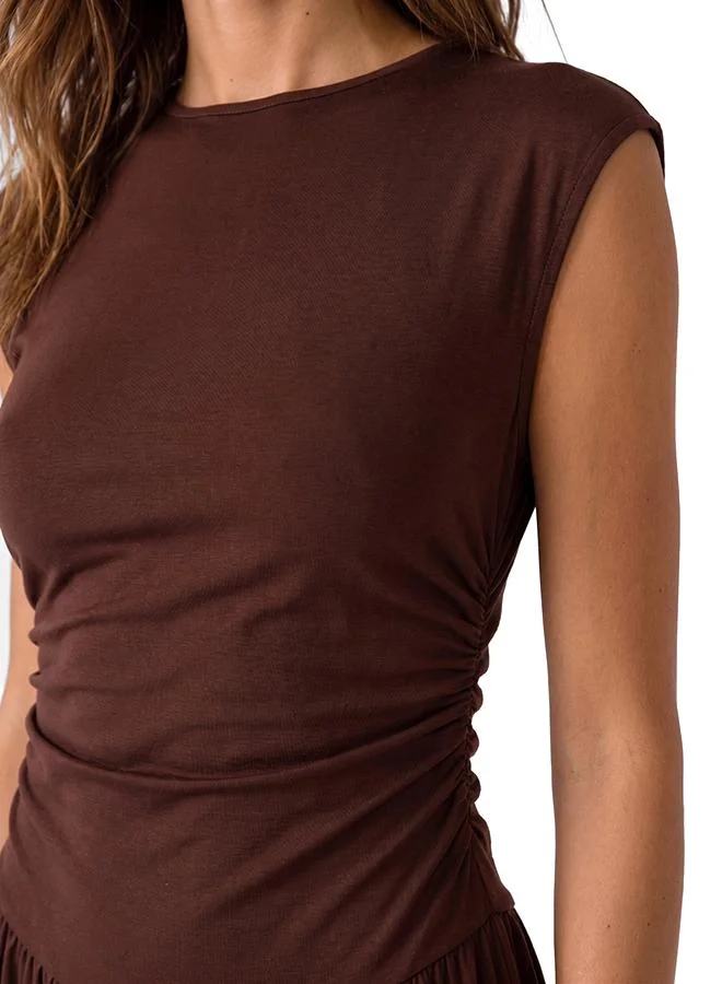 Koton  Drop Waist Midi Dress for Women | Best Price UAE