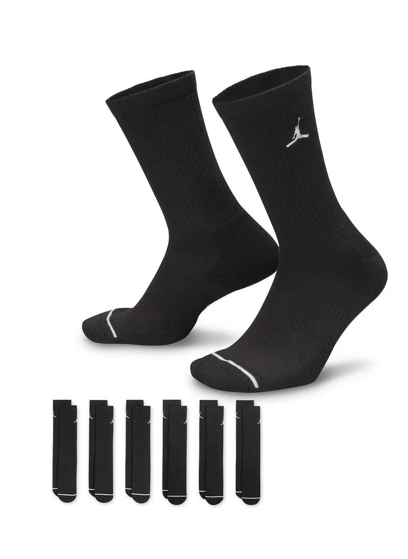 Jordan U J Ed Cush Ply Crew 6Pr - 144