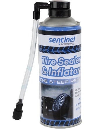 SENTINEL Vehicle Tire Repair Spray - Repair Easily and Get on Your Way 400 ml 