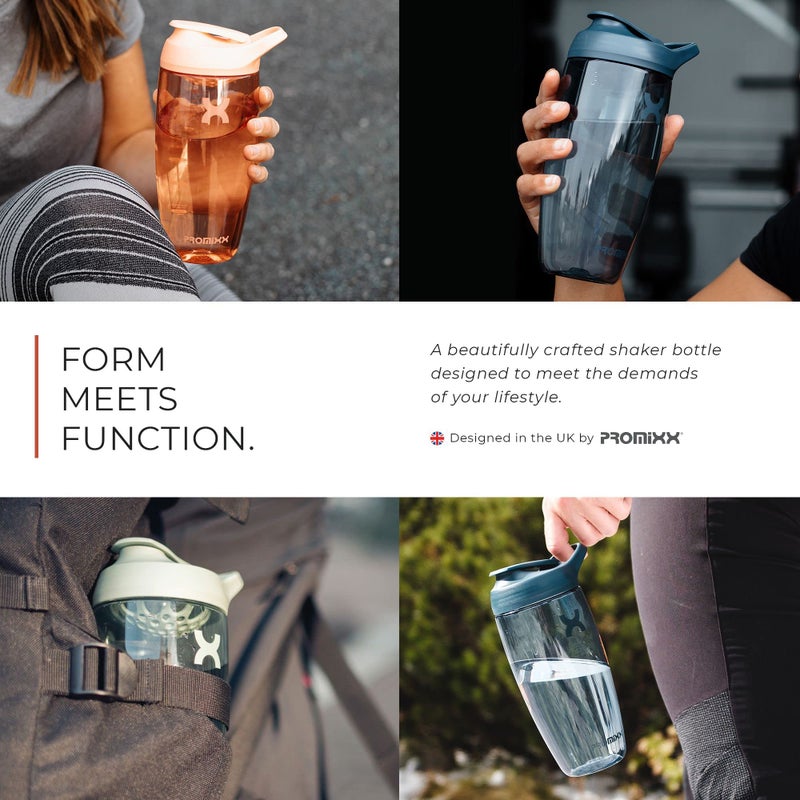 Promixx PURSUIT Protein Shaker Bottle – Premium Sports Bottles for Protein Mixes and Supplement Shakes – Easy Clean, Durable Protein Shaker Cup - Image 2