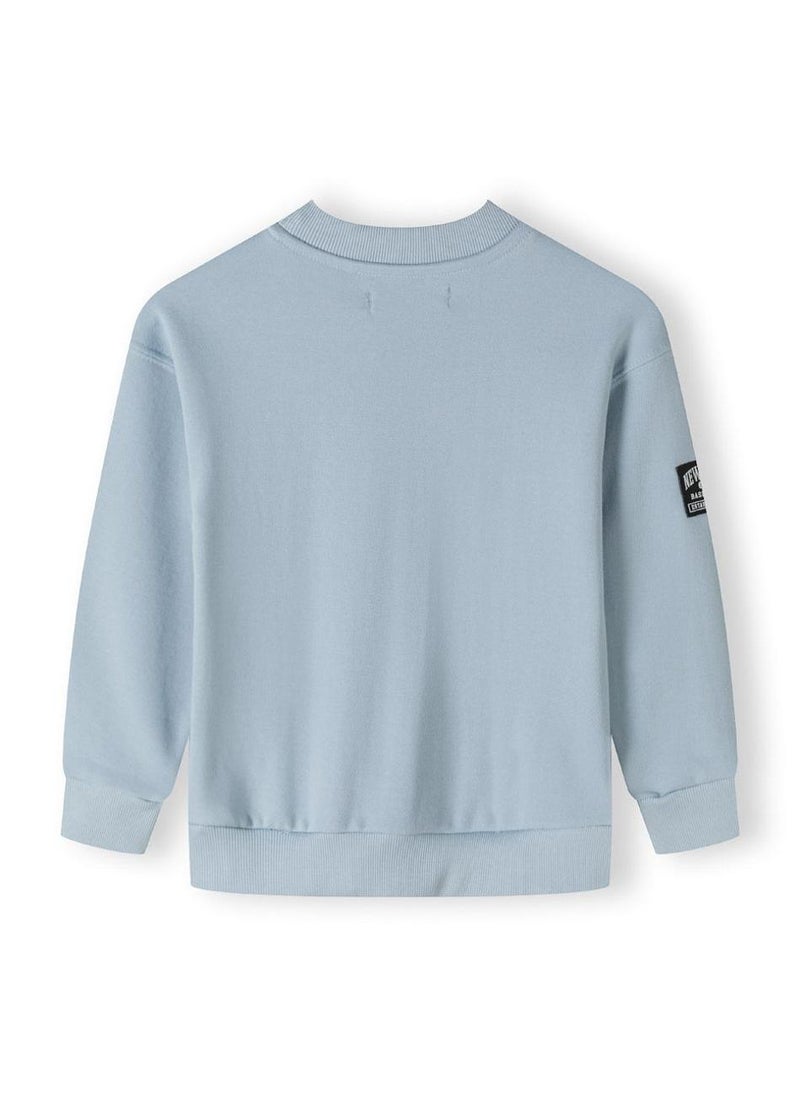 MINOTI Boys Crew Sweatshirt with Print  - Image 3