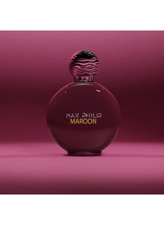 MAX PHILIP Maroon Eau De Parfum 100Ml  - Image 2