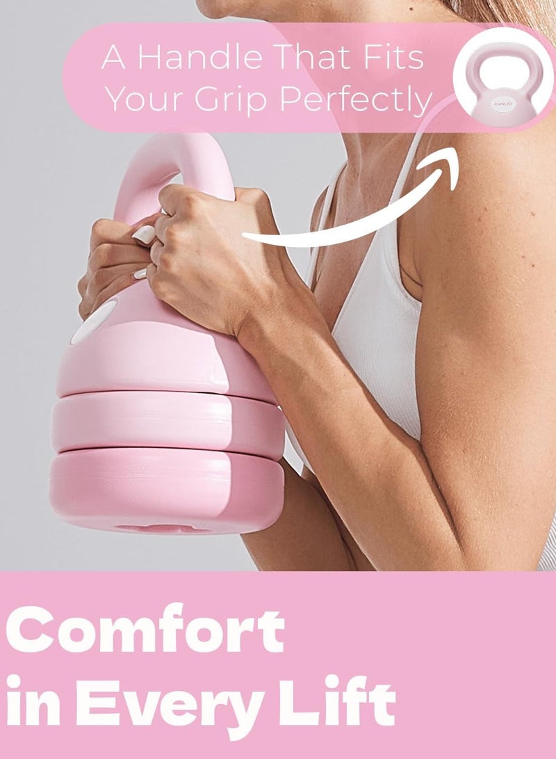 Generic Kettlebell, Adjustable Kettlebell Weights 5- 12lbs (5.4kg), Exercise Handle Grip Kettlebells Great for Home or Gym Workout Free Weights  - Image 3