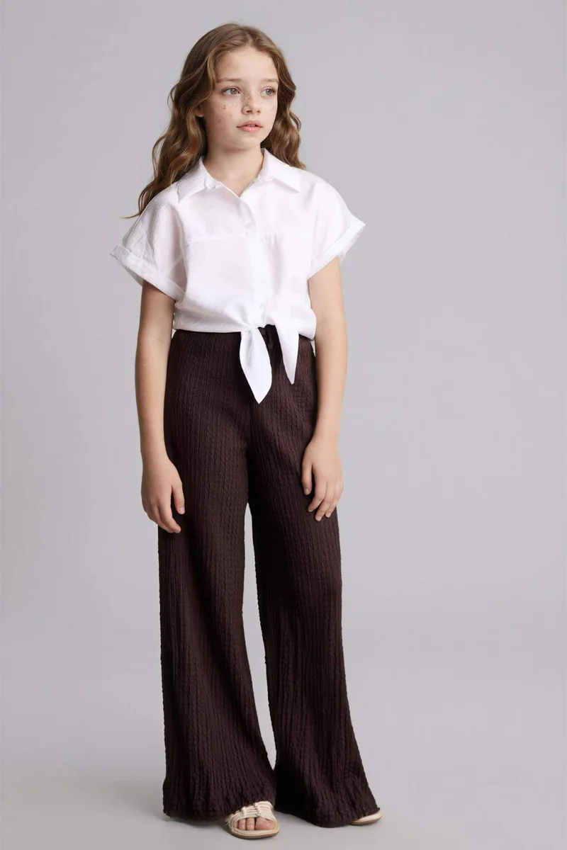 ديفاكتو Girl Wide Leg Trousers