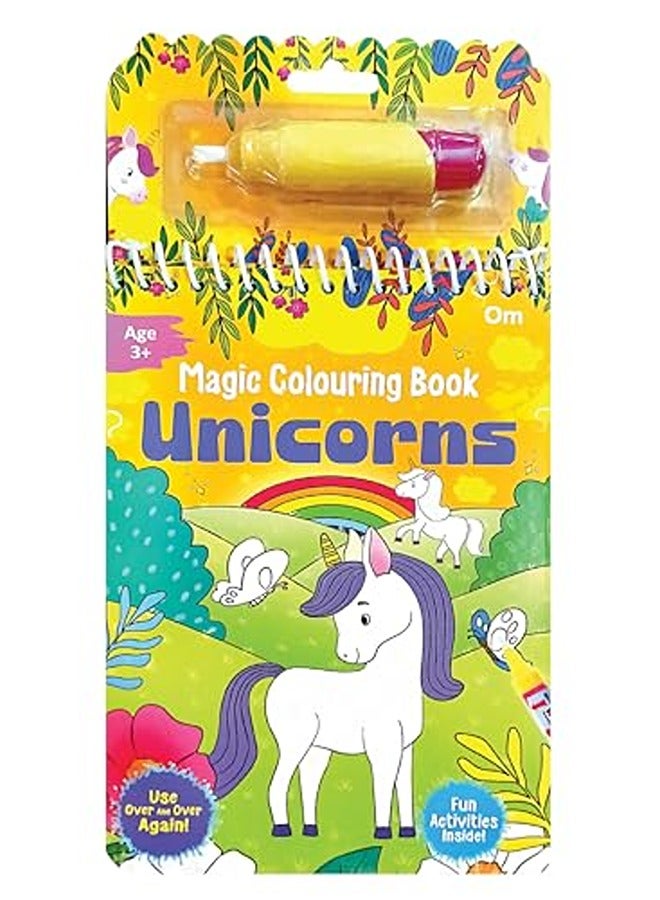 Magic Colouring Book Unicorns