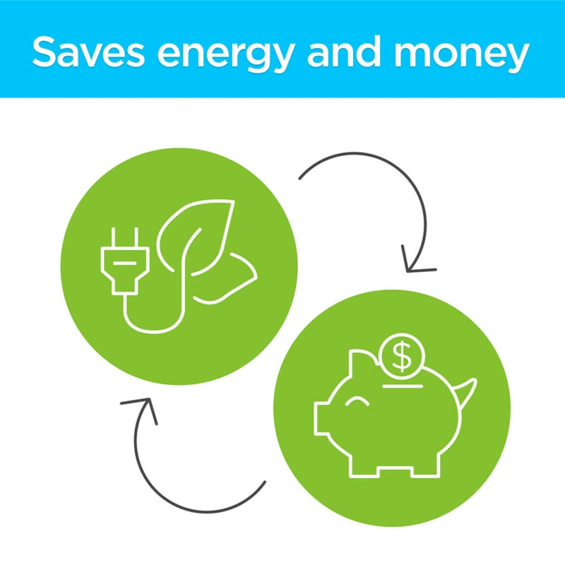 FILTRETE عزل النوافذ الداخلية 3M، مجموعة العزل لنافذتين 3 قدم × 5 قدم، تمنع دخول الهواء البارد وتحافظ على الهواء الدافئ، تشمل فيلم عزل النوافذ القابل للانكماش وشريط تثبيت فيلم سكوتش (2120W-6) - Image 3