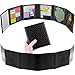 CASEMATIX Miniature DM Screen 6Panel Faux Leather Mini Dungeon Master Screen for TTRPGs Compact DnD DM Screen for Better Player Connection Immersive Tabletop RPG Sessions with LowProfile Design - Image 2