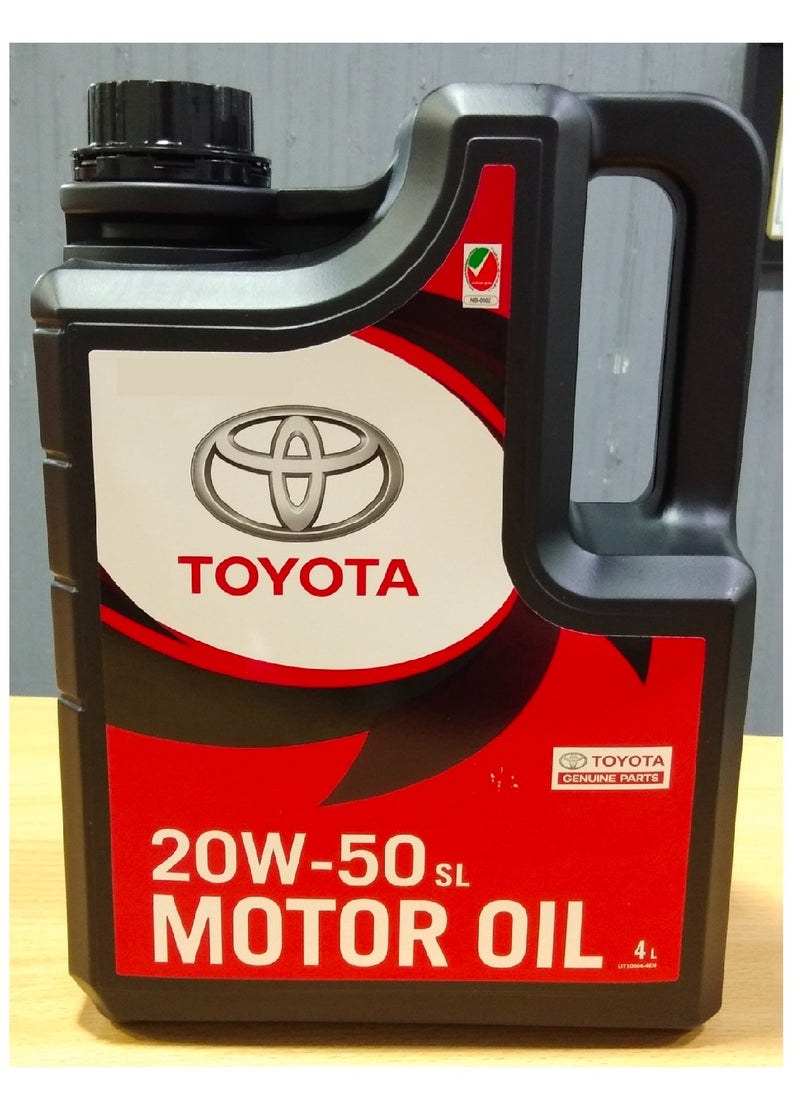 TOYOTA - Toyota 20w50 5000km 4L - Image 1