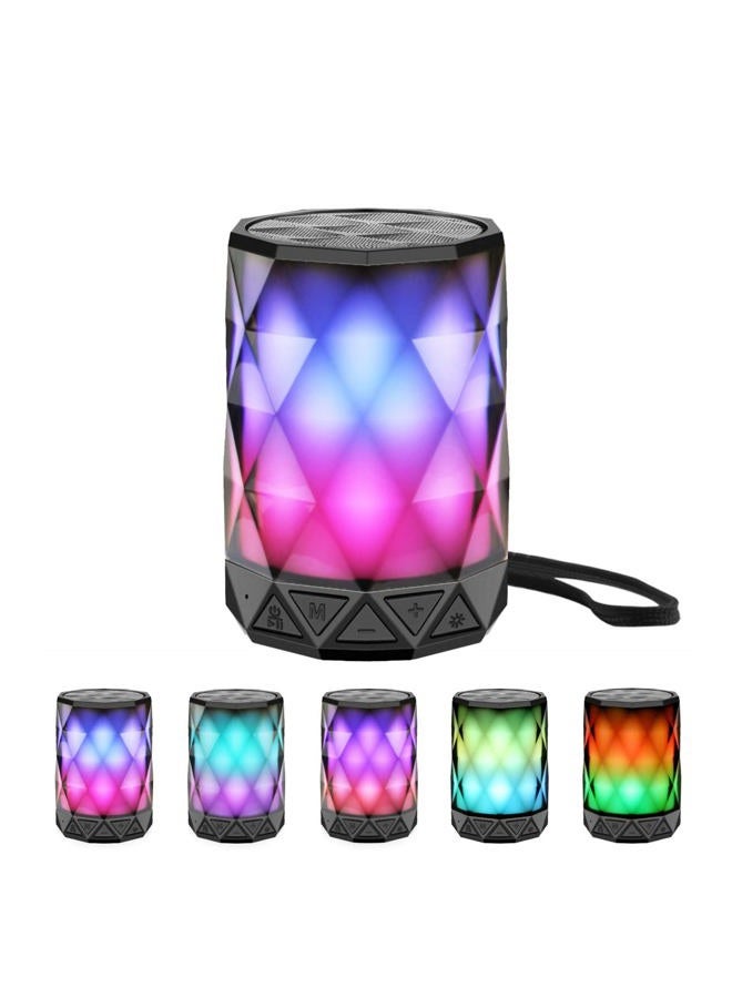 LFS Portable Bluetooth Speakers, Night Light Waterproof, Lightweight Portable Speakers for Travel, Pool, Beach, Biking, Kayak, Gifts for Kids, Women - Image 1