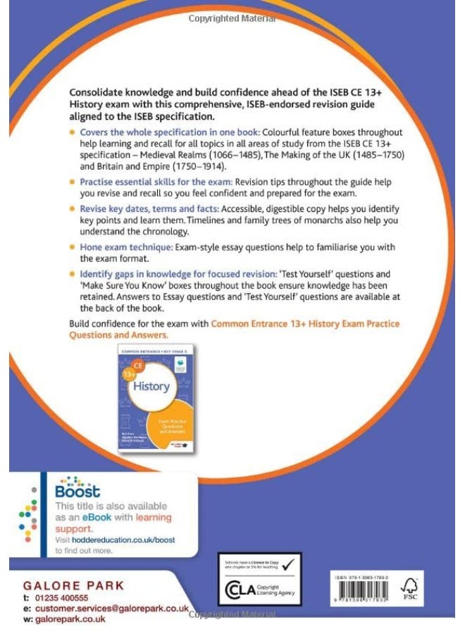Common Entrance 13+ History Revision Guide - Image 2