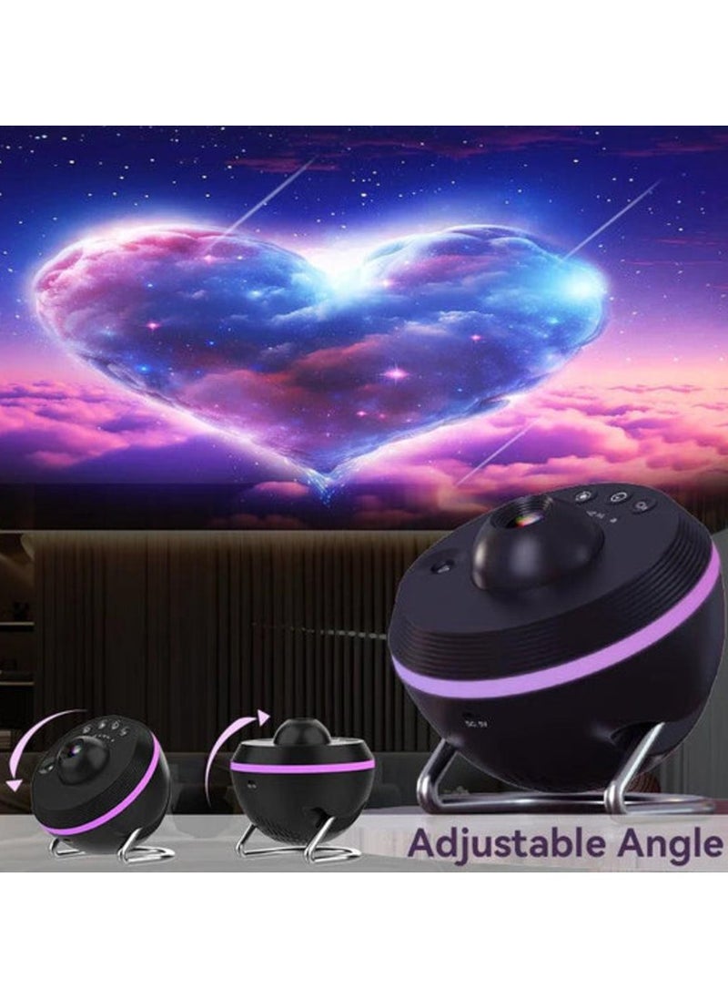Generic - Sky Galaxy Projector, Shooting Star Projector for Bedroom, Earth Globe Galaxy Projector Lamp, 13 in 1 Globe Milky Way Projector, Galaxy Projector for Bedroom, 360° Rotating - Image 1