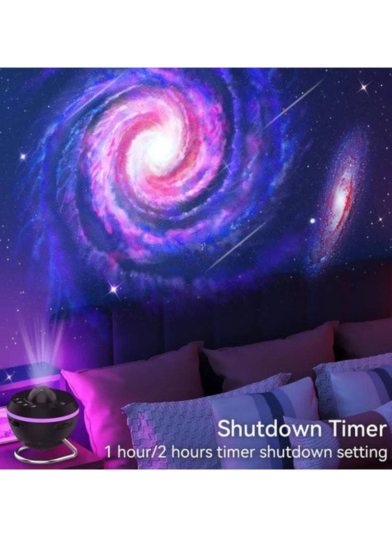 Generic - Sky Galaxy Projector, Shooting Star Projector for Bedroom, Earth Globe Galaxy Projector Lamp, 13 in 1 Globe Milky Way Projector, Galaxy Projector for Bedroom, 360° Rotating - Image 1