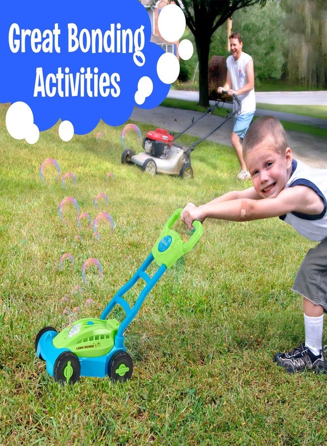 Playbees Bubble Lawn Mower for Toddlers1-3 Great boy Kids Push Summer Outside Garden Toy with Bubbles Amazing Toy for Summer Great Gift idea for Birthday or Preschool & Summer Gift - Image 3