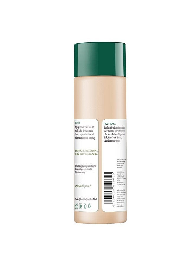 Biotique Fresh Henna Color Protect Shampoo & Conditioner for Color Treated Hair, 190ml - Image 2