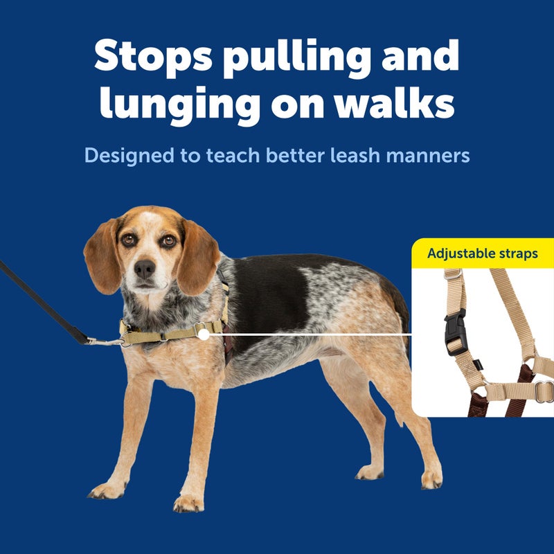 PetSafe Easy Walk Harness for Dogs - Pull-Free Walks - Patented Martingale Loop Design - Front Chest Leash Attachment - Comfort Straps - Breathable Harness Design - Small/Medium, Fawn/Brown - Image 4