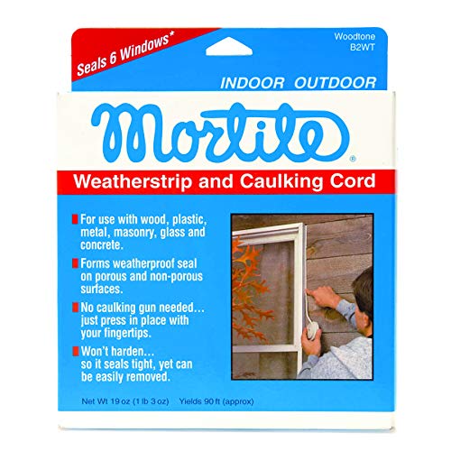 Frost King B2WT 19 oz/90' Mortite Caulking Cord, Woodtone - Image 3