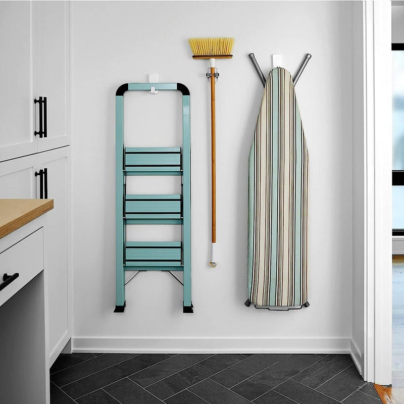 Command 10 lb XL Heavyweight Hook, 2 Wall Hooks and 6 Strips, Damage-Free Hanging with Adhesive, Heavy Duty Hanging Great for Organization and Storage - Image 5